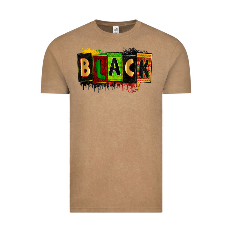 Black Vintage Tee by Zillion Design Studio | Teevron