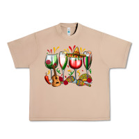 Burro mexico wine glasses Urban Heavy Tee - Zillion Design Studio