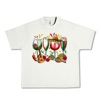 Pistachio mexico wine glasses Urban Heavy Tee - Zillion Design Studio