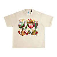 Sandshell mexico wine glasses Urban Heavy Tee - Zillion Design Studio