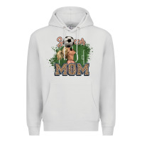 Dove Grey soccer mom Premium Hoodie - NancyCooperArtShop