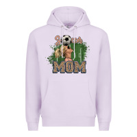 Lilac soccer mom Premium Hoodie - NancyCooperArtShop