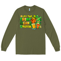 Army Green let the shenanigans begin Long Sleeve Tee - FaDigitalArtStudio