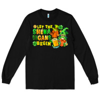 Black let the shenanigans begin Long Sleeve Tee - FaDigitalArtStudio