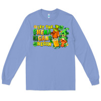 Colony Blue let the shenanigans begin Long Sleeve Tee - FaDigitalArtStudio