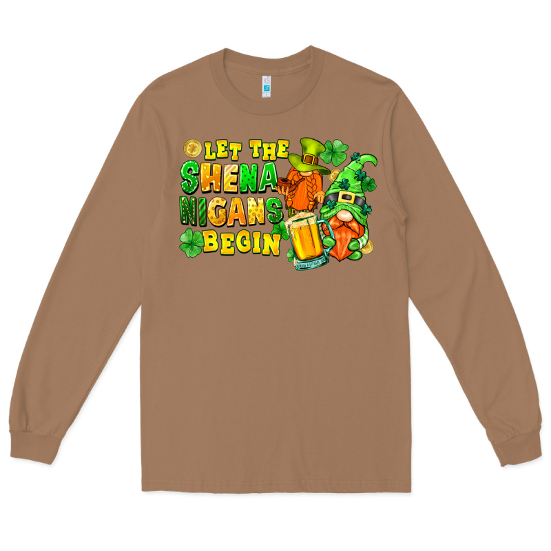 Let The Shenanigans Begin Long Sleeve Tee by FaDigitalArtStudio | Teevron