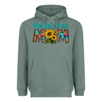 Sage world's best mom sunflower Heavyweight Hoodie - Artiststas