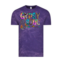 Cloud Purple gypsy soul Vintage Tee - texasbilliewilder