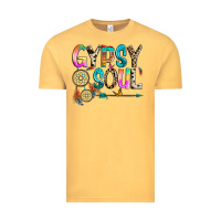 Vintage Mustard gypsy soul Vintage Tee - texasbilliewilder