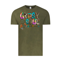 Vintage Olive gypsy soul Vintage Tee - texasbilliewilder