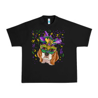 Black mardi gras  mask beagle Urban Heavy Tee - RanaPortraitStore
