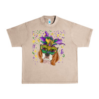 French Oak mardi gras  mask beagle Urban Heavy Tee - RanaPortraitStore