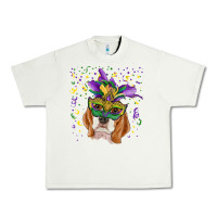 Pistachio mardi gras  mask beagle Urban Heavy Tee - RanaPortraitStore