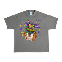 Tornado mardi gras  mask beagle Urban Heavy Tee - RanaPortraitStore
