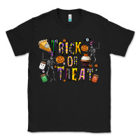 Black trick or treat Classic Tee - CowhideDigitalArt