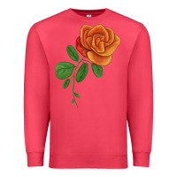 Cardinal Burst Of Joy Rose Premium Sweatshirt - LillyAllenDesigns