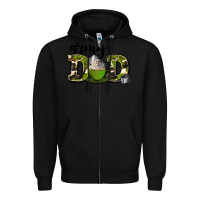 Black army dad Zipper Hoodie - AdoDesignShop