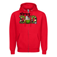 Red army dad Zipper Hoodie - AdoDesignShop