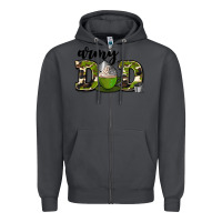 Smoke army dad Zipper Hoodie - AdoDesignShop
