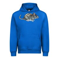 Cobalt packrat aka, woodrat Urban Hoodie - LillyAllenDesigns
