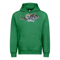 Emerald packrat aka, woodrat Urban Hoodie - LillyAllenDesigns