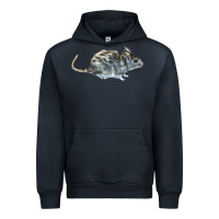 Navy packrat aka, woodrat Urban Hoodie - LillyAllenDesigns