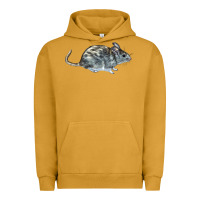 Pigment Peanut Butter packrat aka, woodrat Urban Hoodie - LillyAllenDesigns