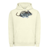 Pigment Pistachio packrat aka, woodrat Urban Hoodie - LillyAllenDesigns