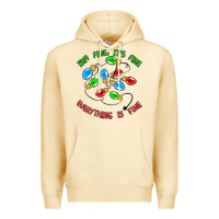 Pina Colada i'm fine it's fine everything is fine Premium Hoodie - MaliasSmallBusiness
