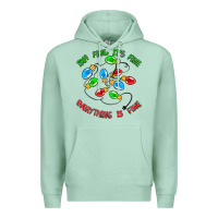 Seafoam i'm fine it's fine everything is fine Premium Hoodie - MaliasSmallBusiness