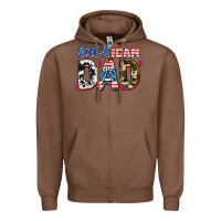 Chestnut American dad Zipper Hoodie - AdoDesignShop