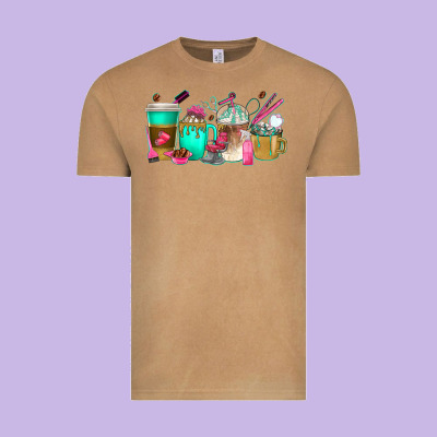 Vintage Tee hair hustler coffee cups
