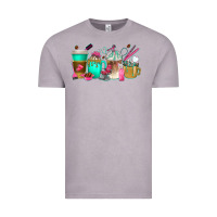 Vintage Zinc hair hustler coffee cups Vintage Tee - texasbilliewilder