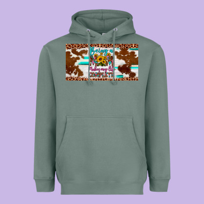 Being A Mom Makes My Life Complete License Plate Heavyweight Hoodie Designed By Artiststas