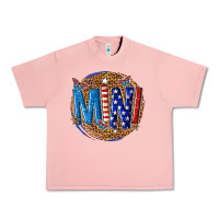 Salmon mini Urban Heavy Tee - texasbilliewilder