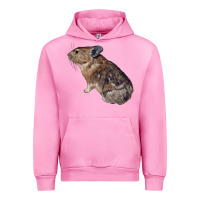 Fuchsia Pink pika Urban Hoodie - LillyAllenDesigns