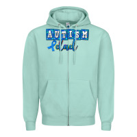 Seafoam autism dad Zipper Hoodie - AdoDesignShop
