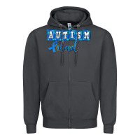Smoke autism dad Zipper Hoodie - AdoDesignShop