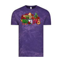Cloud Purple viva mexico Vintage Tee - Zillion Design Studio