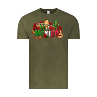 Vintage Olive viva mexico Vintage Tee - Zillion Design Studio