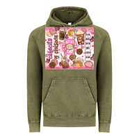 Vintage Olive cafecito y chisme Vintage Hoodie - JahusDesignShop
