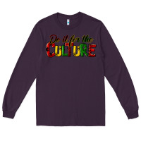 Plum do it for the culture juneteenth Long Sleeve Tee - HRA Design Shop