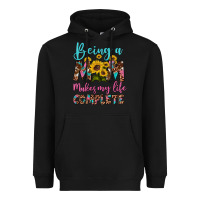 Black being a mom makes my life complete Heavyweight Hoodie - Artiststas