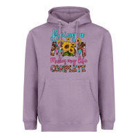 Lavender being a mom makes my life complete Heavyweight Hoodie - Artiststas