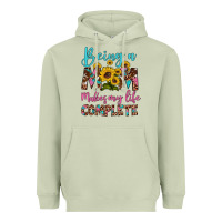 Matcha being a mom makes my life complete Heavyweight Hoodie - Artiststas