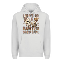 Dove Grey i don't do winter very well Premium Hoodie - MaliasSmallBusiness
