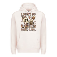 Pale Pink i don't do winter very well Premium Hoodie - MaliasSmallBusiness