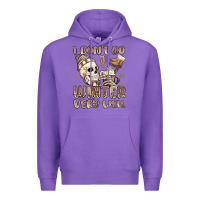 Purple i don't do winter very well Premium Hoodie - MaliasSmallBusiness