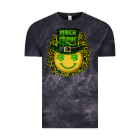 Cloud Black st. patrick's day pinch proof lucky face Vintage Tee - RanaPortraitStore