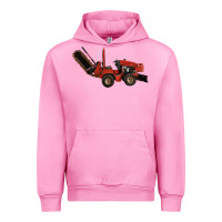 Fuchsia Pink red ditch witch Urban Hoodie - LillyAllenDesigns